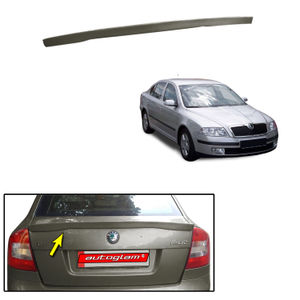 Skoda Laura 2007-2010 Models Lip Spoiler, Color - DIAMOND SILVER, AGSL7LSDS