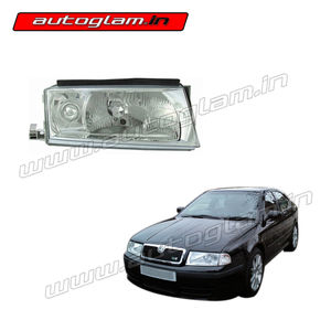 AGSO1OHLR, Skoda Octavia 2002-12 Model Original Headlight Assembly - Right Side