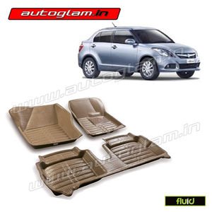 AGMSSD27BG, 5D MATS FOR MARUTI SUZUKI DZIRE OLD MODEL, Color - BEIGE, High Quality Product!