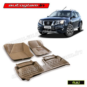 AGNT31BG, 5D MATS FOR NISSAN TERRANO ALL MODELS, Color - BEIGE, High Quality Product!