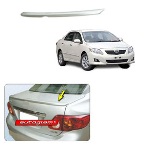 Lip Spoiler for Toyota Corolla Altis 2008-2011, Color - WHITE PEARL MICA, AGTCA11LSWP