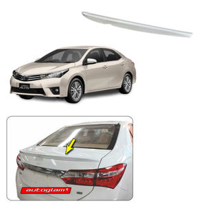 Lip Spoiler for Toyota Corolla Altis 2014-2017, Color - CHAMPAGNE MICA METALLIC, AGTCA17LSCM