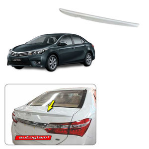 Lip Spoiler for Toyota Corolla Altis 2014-2017, Color - GREY METALLIC, AGTCA17LSGM