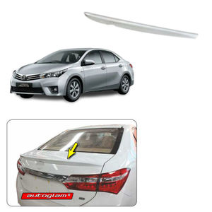 Lip Spoiler for Toyota Corolla Altis 2014-2017, Color - SILVER MICA METALLIC, AGTCA17LSSM