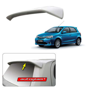 Roof Spoiler for Toyota Etios Liva 2011-2016, Color - ULTRAMARINE BLUE, AGTEL11RSMB