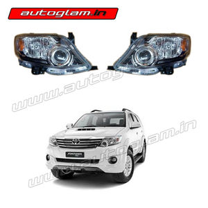 AGTF2OHLB, Toyota Fortuner 2012-15 Model Original Headlight Assembly - Both Side (Right & Left)