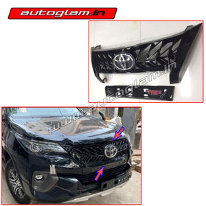 Toyota Fortuner 2016+ Front Grill Latest Style TRD for all Models, AGTF68FG