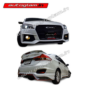 Maruti Suzuki Ciaz 2014-2018 Car Body Kit, Set of 5 Pieces (4 Pieces of Body Kit + 1 Piece Spoiler), AGMSSC36BK5