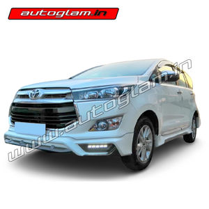 Toyota Innova Crysta 2016+ Stellar Body Kit Design With Dual Exhaust Tip, AGTIC633BK