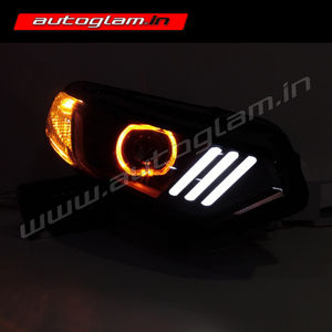 Ford Ecosport 2013-17 Models, MUSTANG Style XENON HID Projector Headlights, AGFE909MG