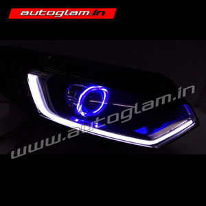 Ford Ecosport 2013-17 Models AUDI Style Square Projector Headlights, AGFE915SQL