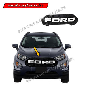 Ford Ecosport 2018+ Front Grill, Colour White With Premium Design, AGFE302G