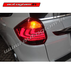 Maruti Suzuki Ertiga 2012-2018 BMW Style LED Tail Lights, AGMETL636