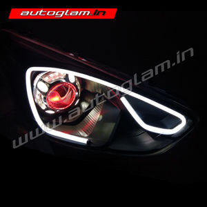 Ford Figo Aspire 2015+ Evoque Style Xenon Projector Headlights, AGFFS906