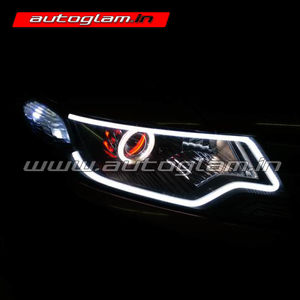 Honda City Ivtec 2008-14 AUDI Style HID Projector Headlight, AGHC603VTEC