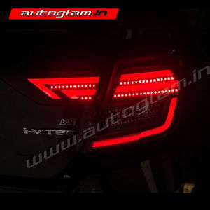 Honda Amaze 2018-2020 Audi Style LED Tail Lights, AGHA901TL18