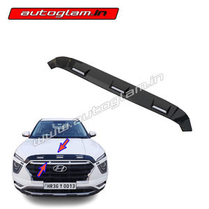 Hyundai Creta 2020 Bonnet Garnish Colour – Gloss Black, AGHCBGGB4