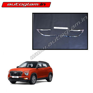 Hyundai Creta 2020 Chrome Rear Reflector Cover, AGHCRRC62