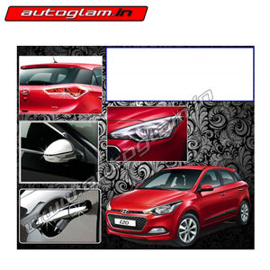 Hyundai Elite i20 Chrome Combo, Set of 4 X Pcs, AGHEICCS75