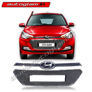 Hyundai Elite i20 Chrome Grill Covers, AGHEICGC71