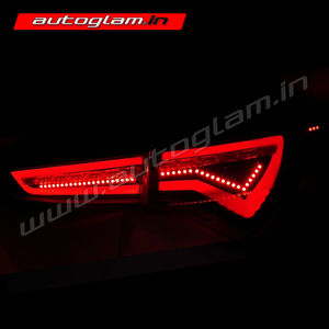 Hyundai i20 Elite 2018-2020 Audi Style LED Tail Lights with Matrix Indiacator, AGHI366TLA