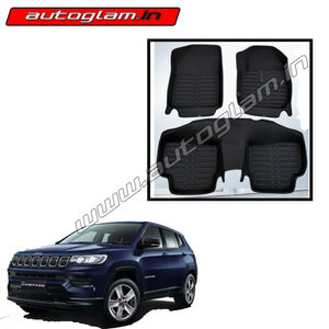 Jeep Compass 5D Mats with Velcro, AGJCSMWV52