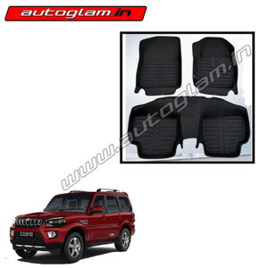 Mahindra Scorpio 5D Mats with Velcro, AGMSINWV44