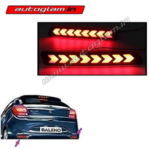 Maruti Suzuki Baleno LED Rear Reflector Light, Set of 2 X Pcs, AGMSLEDR11