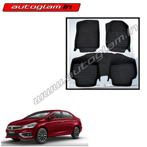 Maruti Suzuki Ciaz 5D Mats with Velcro, AGMSCMWV47