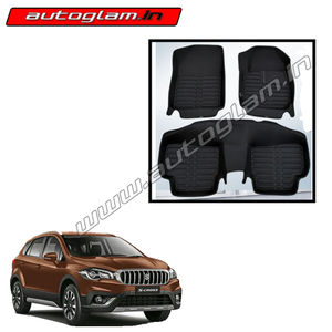 Maruti Suzuki S-Cross 5D Mats with Velcro, AGMSSMWV48