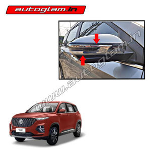 MG Hector Chrome Side Mirror Ring, AGMGHSMR