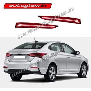 AGHYV1702RR, Hyundai Verna 2017+ LED Rear Reflector Arrow Style