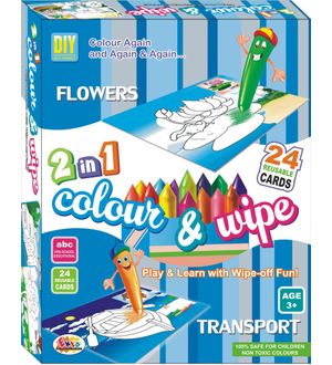 Ekta Colour N Wipe Flower And Transport