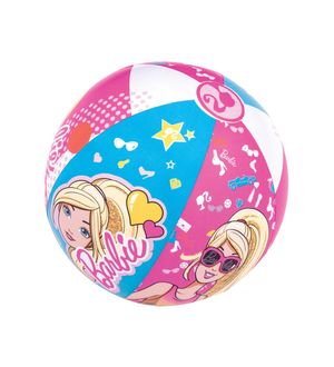 DealBindaas Bestway Beach Ball Barbie Design 20 Inches 51 Cms | Play AnyWhere Pool Garden Swimming | Colourful Ball | Age: 1+ Years