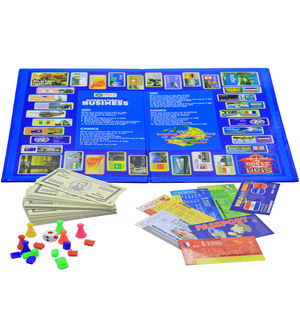 EKTA Bonanza Game of Money International Business Board Game for Kids (Multicolour)