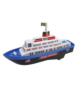 Shinsei Pull Back Star Cruises |Boat Ship|Miniature Scaled Models Assorted