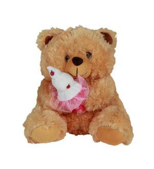 DealBindaas Stuff Toy Ice Cream Teddy Bear 30 cms