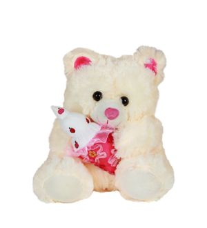 DealBindaas Stuff Toy Ice Cream Teddy Bear 30 cms