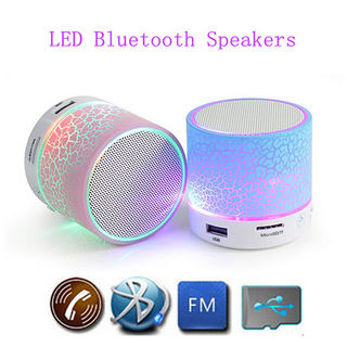 led wireless bluetooth speaker