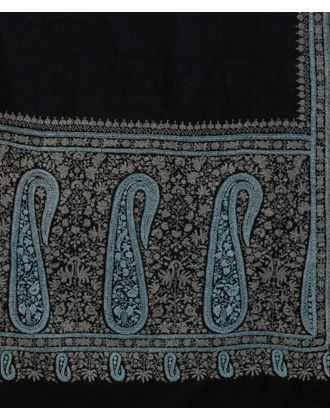 pashmina pure shawl embroidered sozni hand shawls