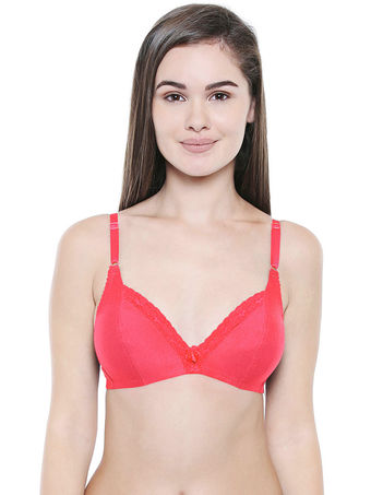 Basic Comfort Bra-1526Red