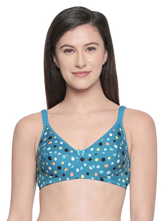 BODYCARE 1511 Cotton, Polyester Perfect Full Coverage Seamed Bra