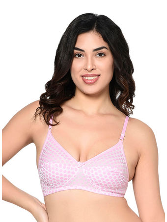 Bodycare Seamless, Non Padded Bra-6504-white