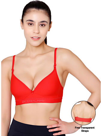 Buy Bodycare Racerback Solid Color Pack of 2 Sports Bra-E1612