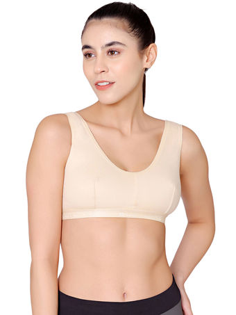 Plain Dermawear SB 1101 Padded Racer Back Sports Bra at Rs 599/piece in  Vasai Virar