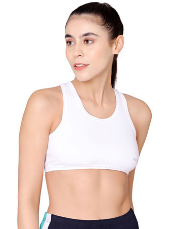 Racerback Sports Bra-1616-black, 1616-black