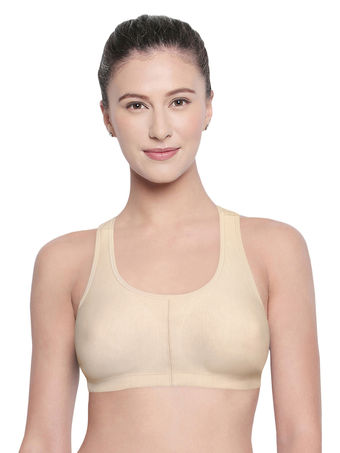 BODYCARE 1610Gr Cotton, Spandex Full Coverage Seamless Sports Bra