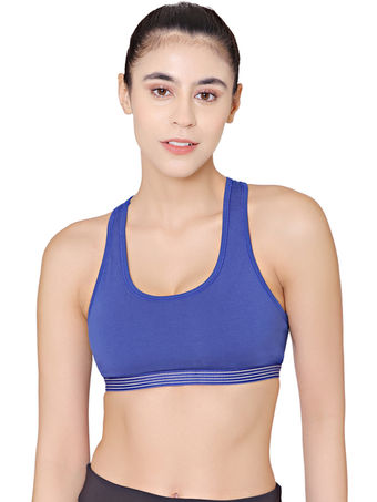 Plain Cotton Bodycare 1604 Ladies Sports Bra at Rs 210/piece in