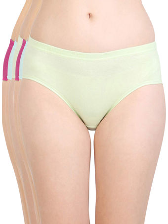 Buy BODYCARE Pack of 6 100% Cotton Classic Panties - Multi-Color Online