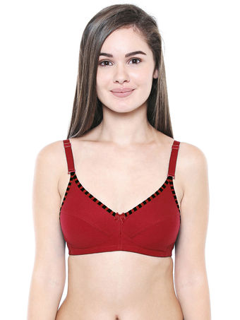 Perfect Coverage Bra-5546RED